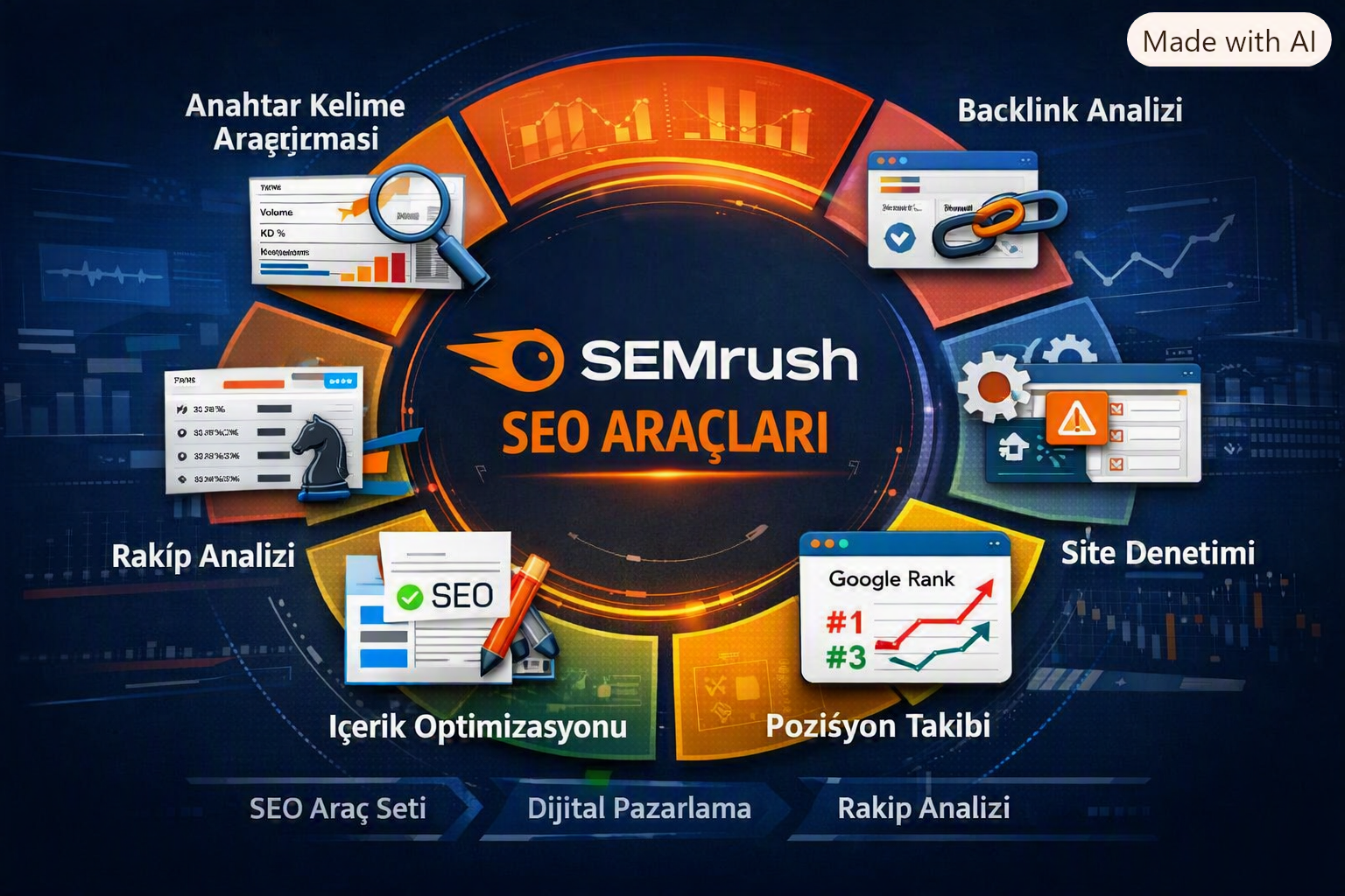 SEMrush Araçları ile SEO’da Başarıya Giden Yol