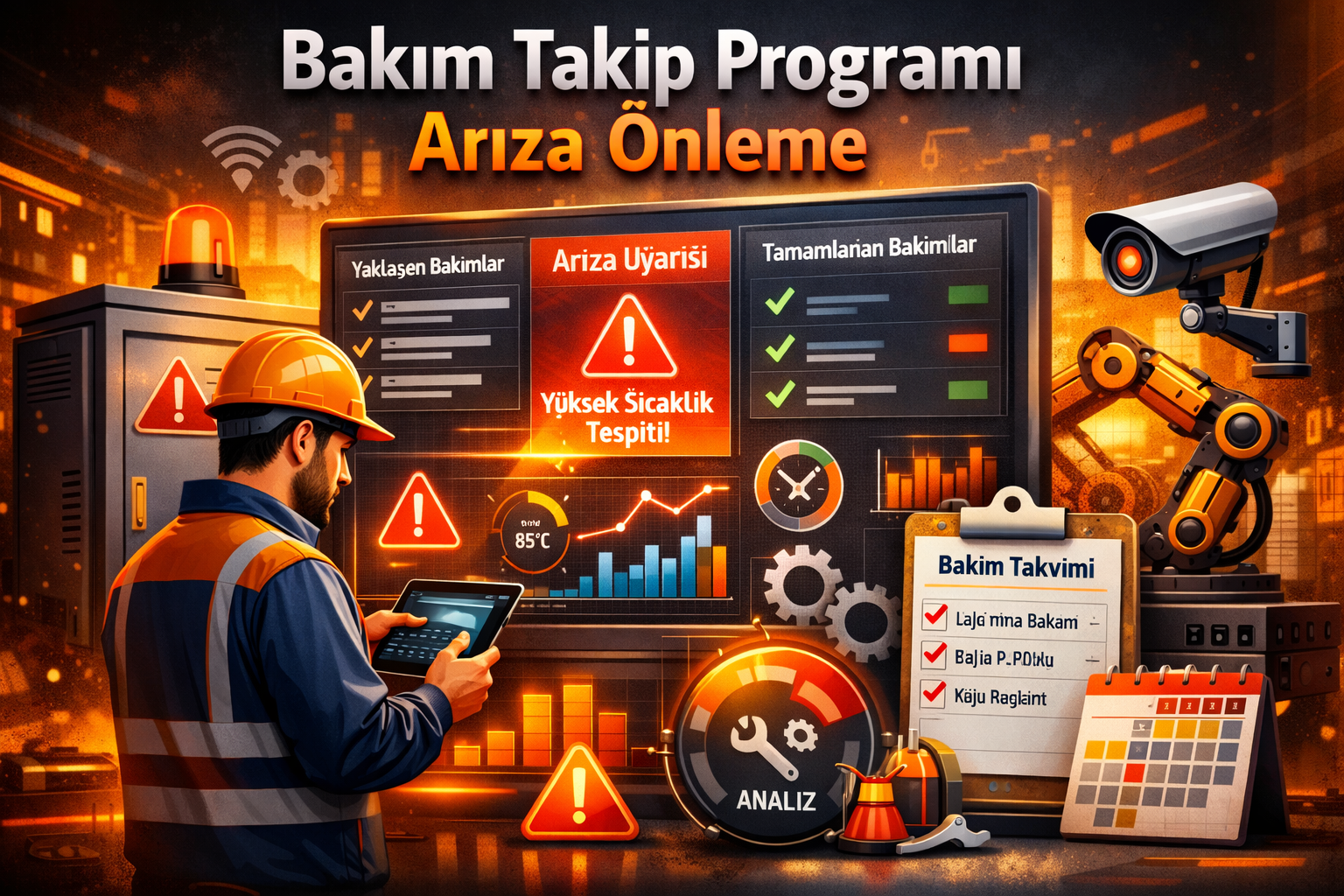 Bakım Takip Programı ile Arızaları Önceden Tespit Edin