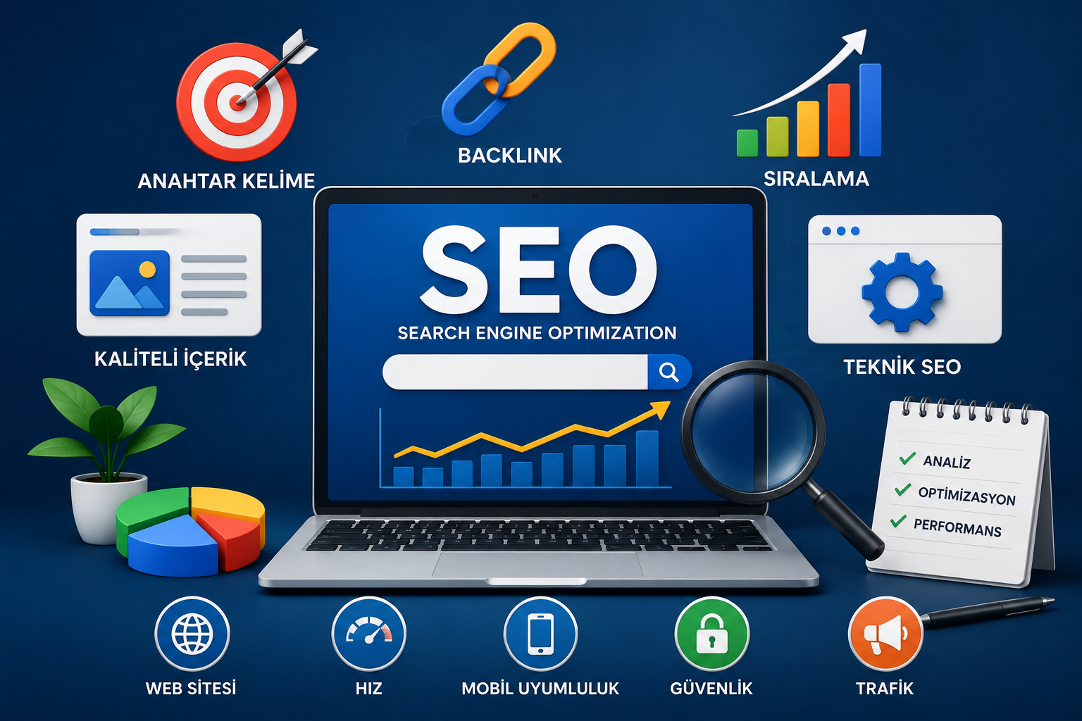 SEO Nedir? Web Sitenizi Google’da Üst Sıralara Taşımanın Yolları