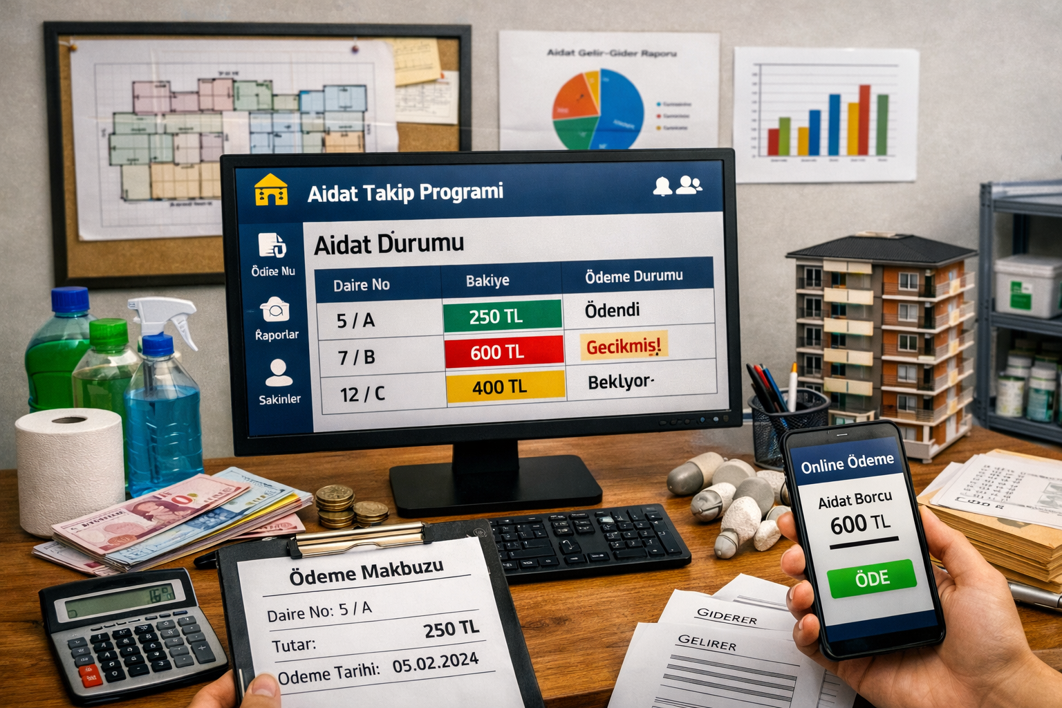 Apartman Aidat Takip Programı ile Kolay ve Şeffaf Yönetim