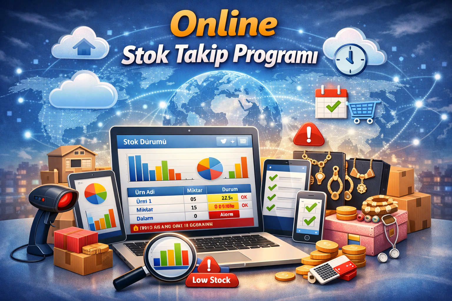 Online Stok Takip Programı ile İşletmenizi Her Yerden Yönetin