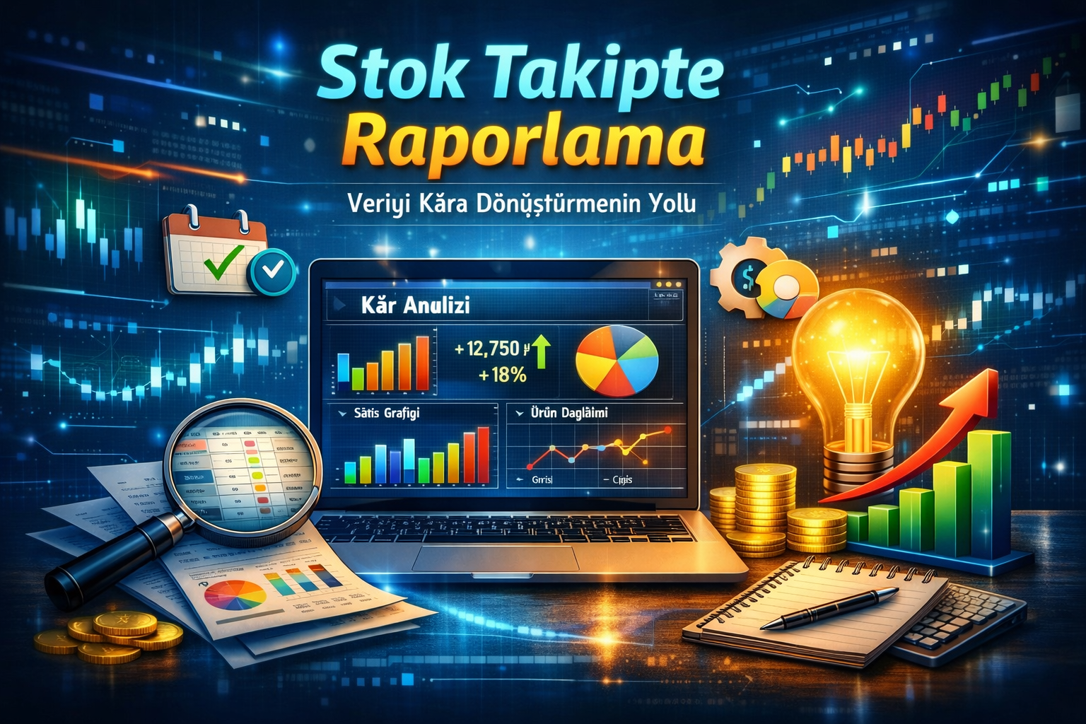 Stok Takipte Raporlama: Veriyi Kâra Dönüştürmenin Yolu