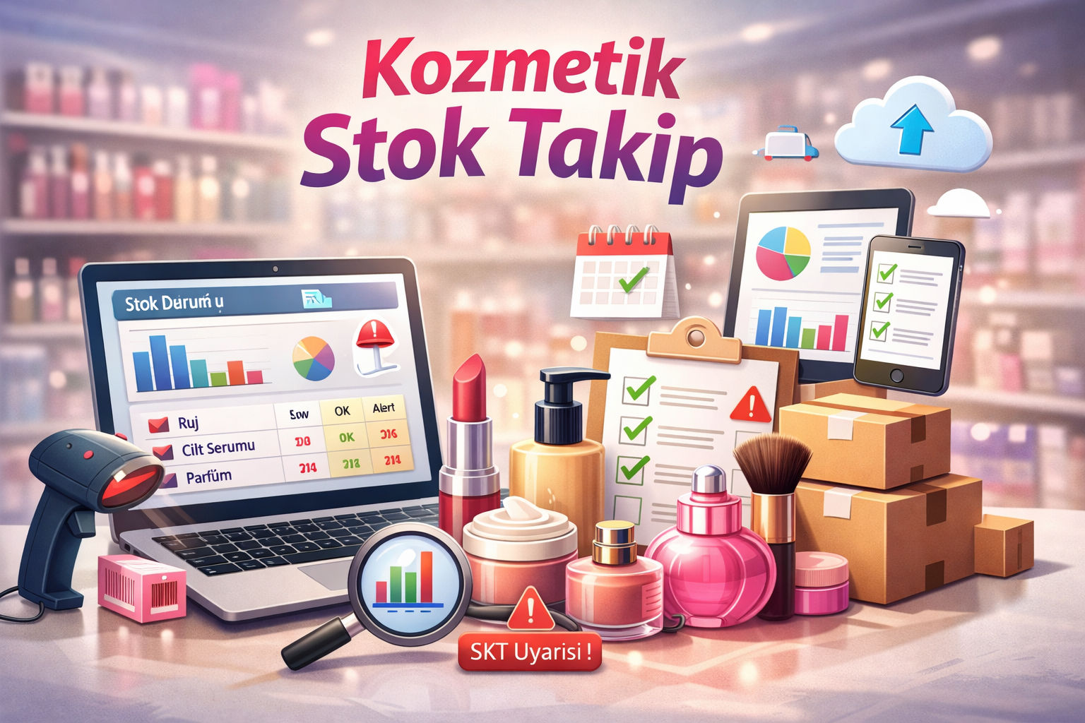 Kozmetik Stok Takip Programı ile Envanter Yönetiminde Verimlilik
